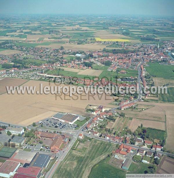 Photo aérienne de Estaires