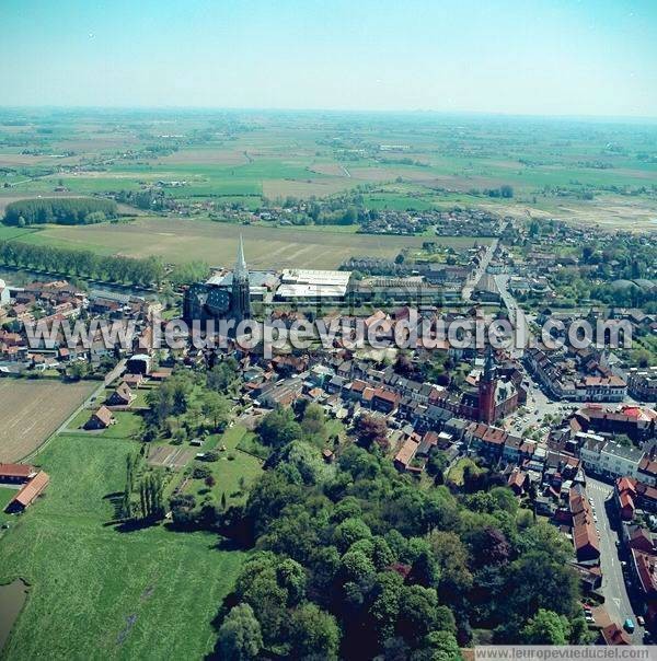 Photo aérienne de Estaires