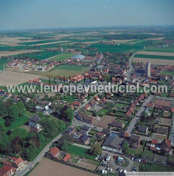 Photo aérienne de Blaringhem