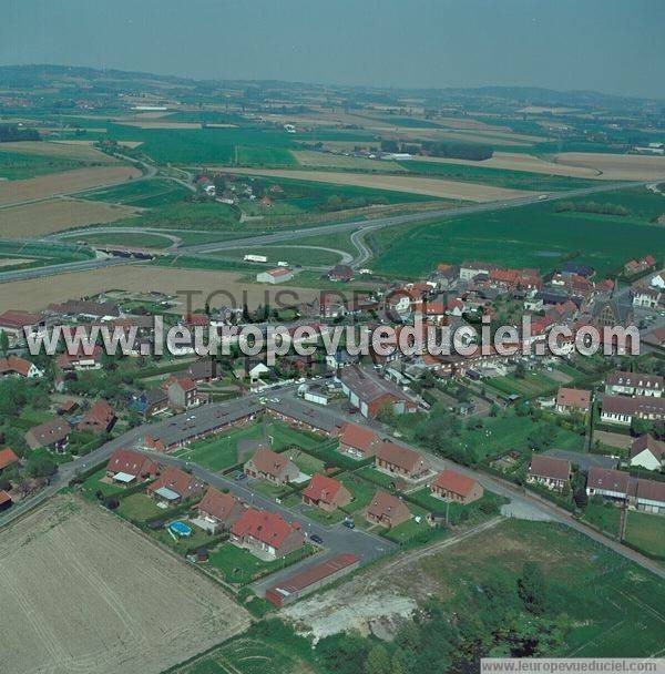 Photo aérienne de Strazeele