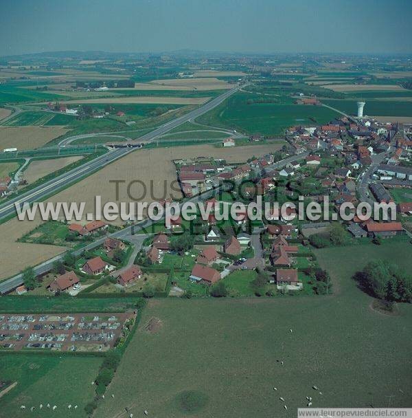 Photo aérienne de Strazeele