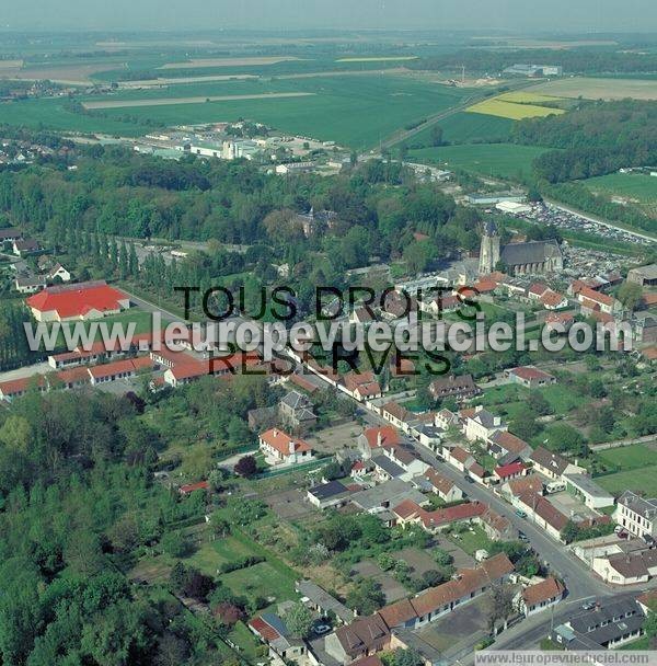 Photo aérienne de Verton