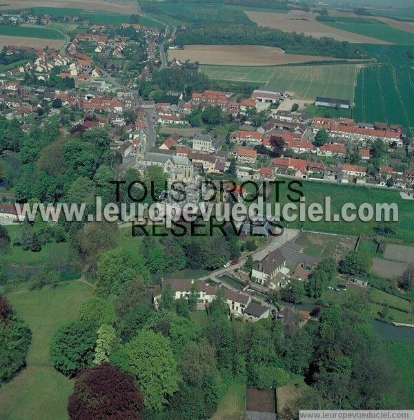 Photo aérienne de Hallines