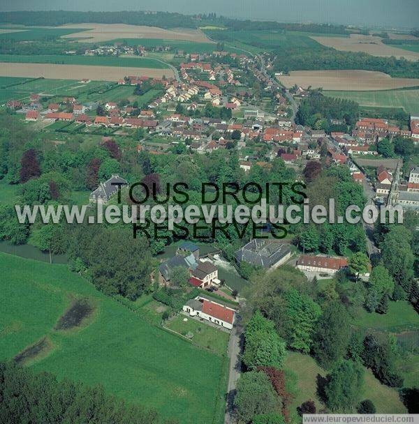 Photo aérienne de Hallines