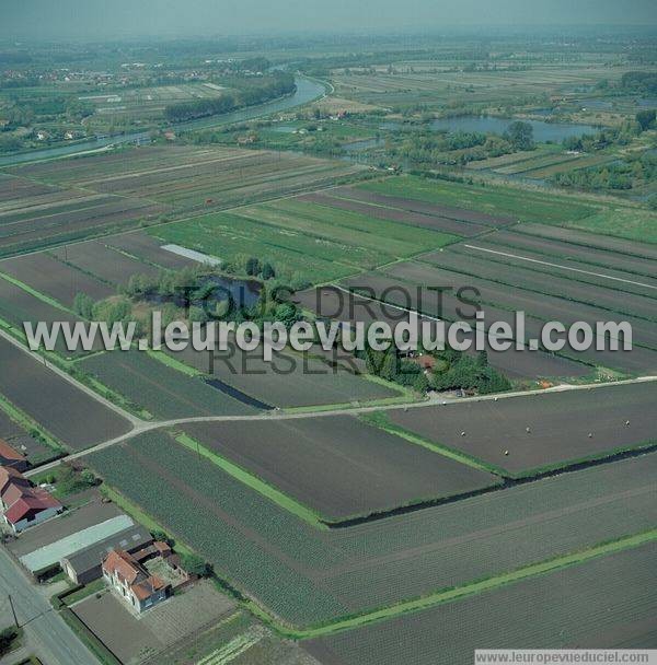 Photo aérienne de Clairmarais