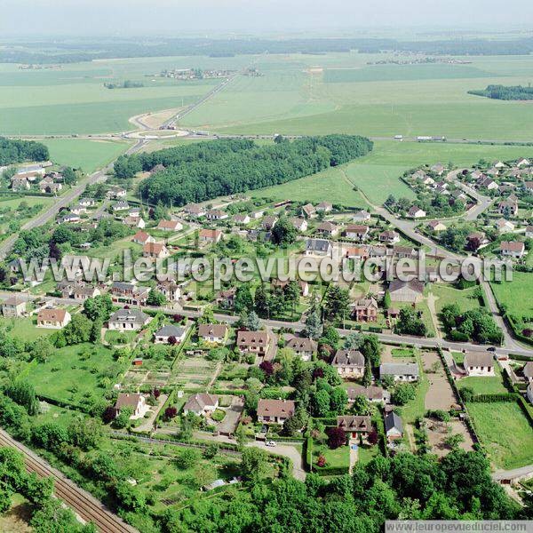 Photo aérienne de La Madeleine-de-Nonancourt