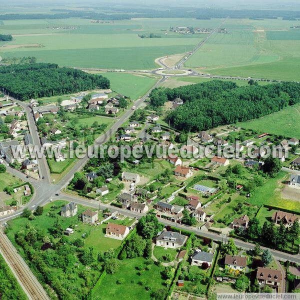 Photo aérienne de La Madeleine-de-Nonancourt