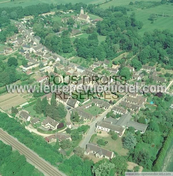 Photo aérienne de Vert-en-Drouais