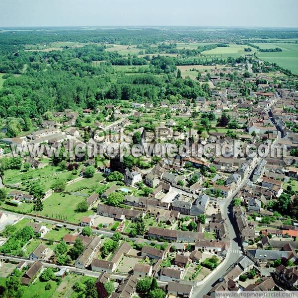 Photo aérienne de Villemeux-sur-Eure