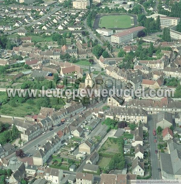 Photo aérienne de Falaise