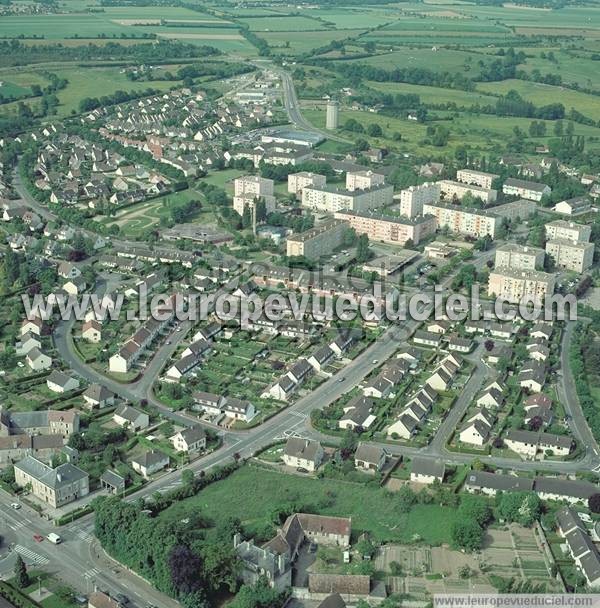 Photo aérienne de Falaise