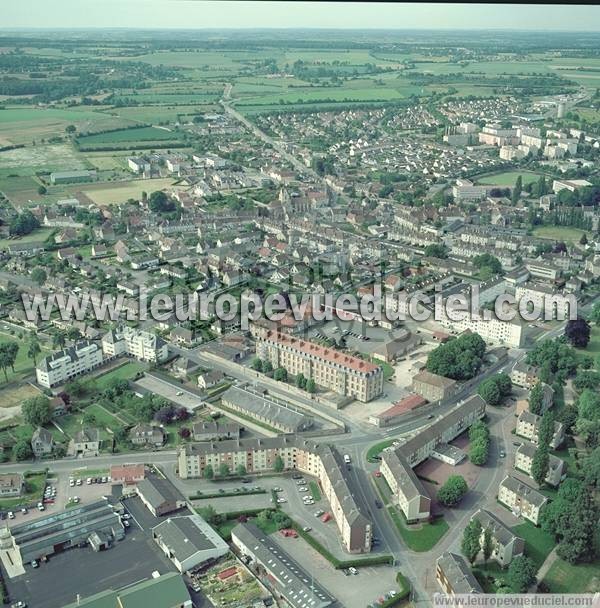 Photo aérienne de Falaise