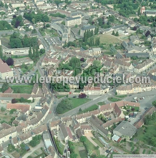 Photo aérienne de Falaise