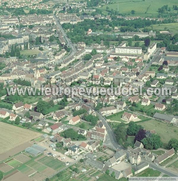 Photo aérienne de Falaise