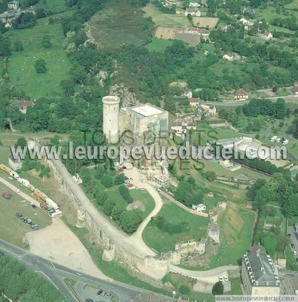 Photo aérienne de Falaise