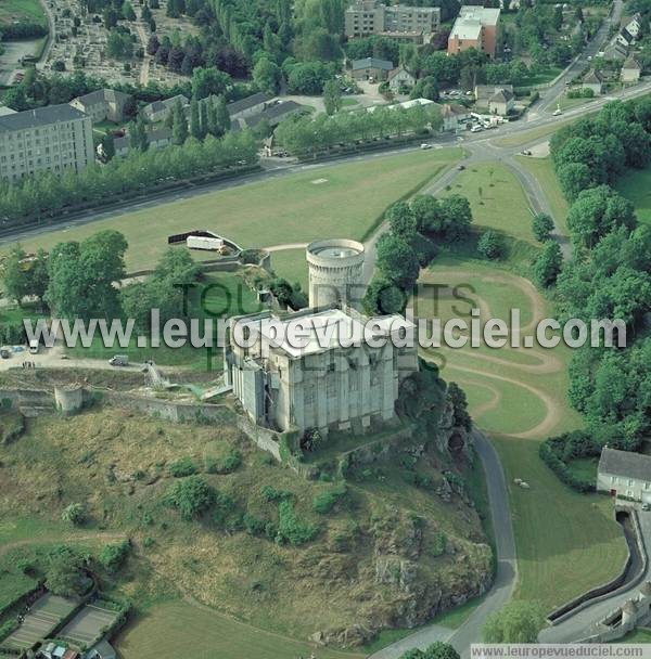 Photo aérienne de Falaise