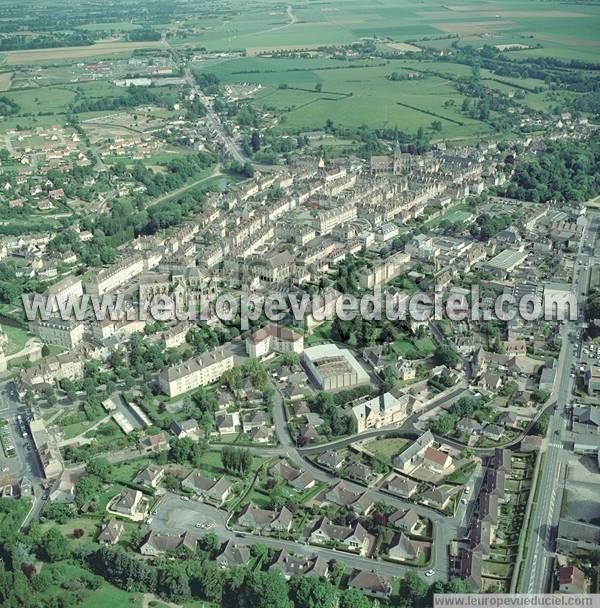 Photo aérienne de Falaise