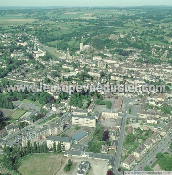 Photo aérienne de Falaise