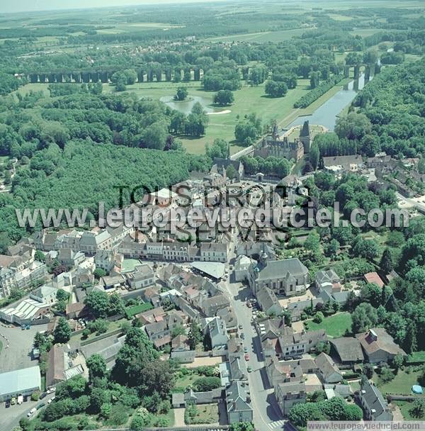 Photo aérienne de Maintenon