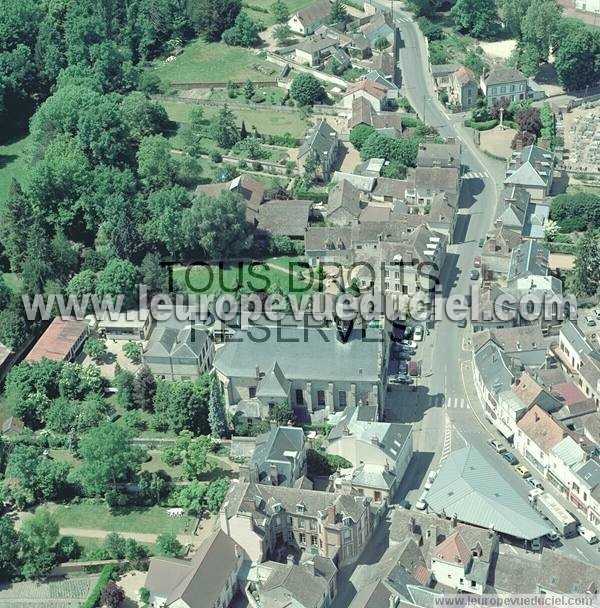 Photo aérienne de Maintenon