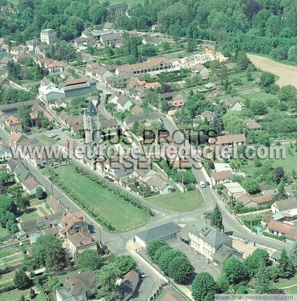 Photo aérienne de Lormaye