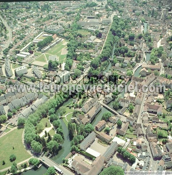 Photo aérienne de Chartres