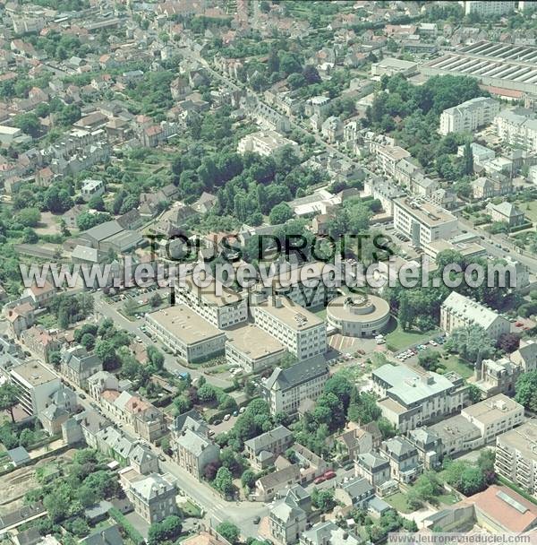 Photo aérienne de Chartres