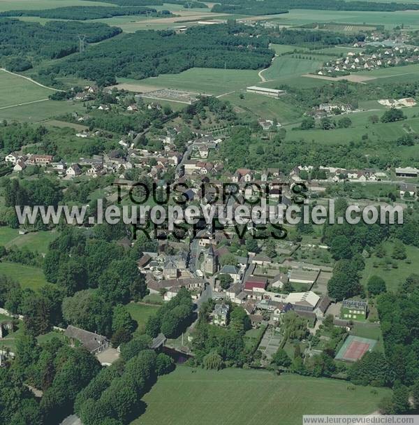 Photo aérienne de Mzires-en-Drouais