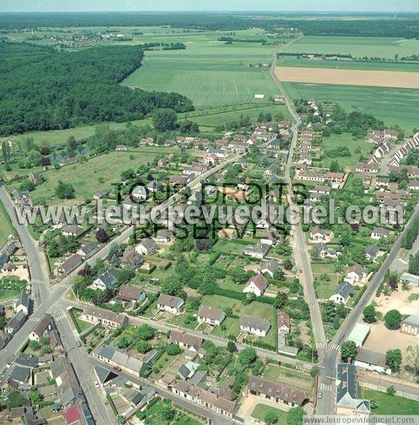 Photo aérienne de Breteuil