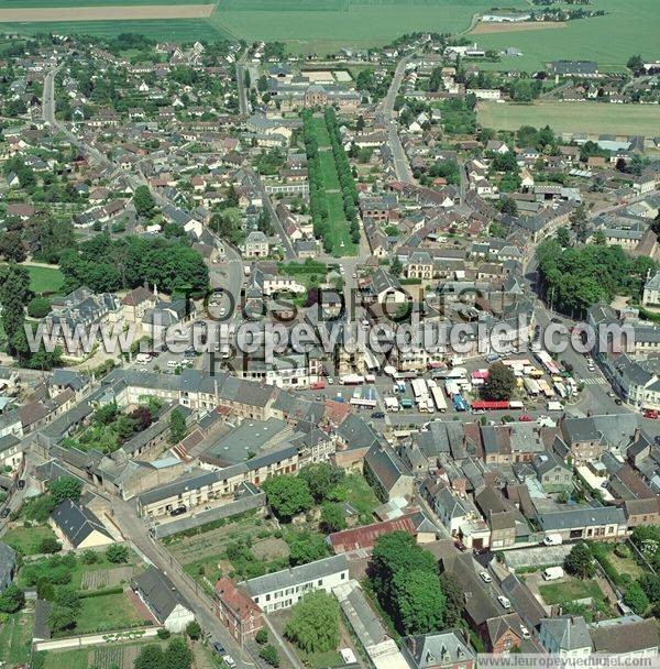 Photo aérienne de Breteuil