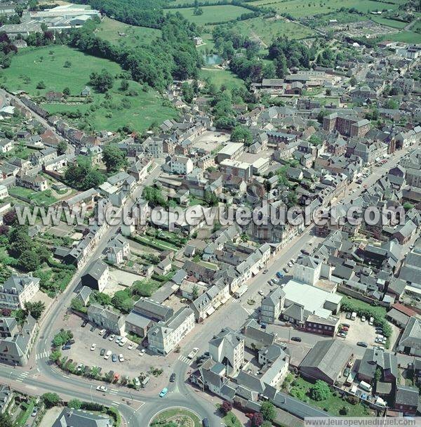 Photo aérienne de Orbec