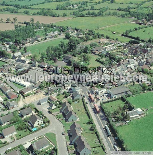 Photo aérienne de Crèvecoeur-en-Auge