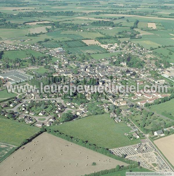 Photo aérienne de Thiberville