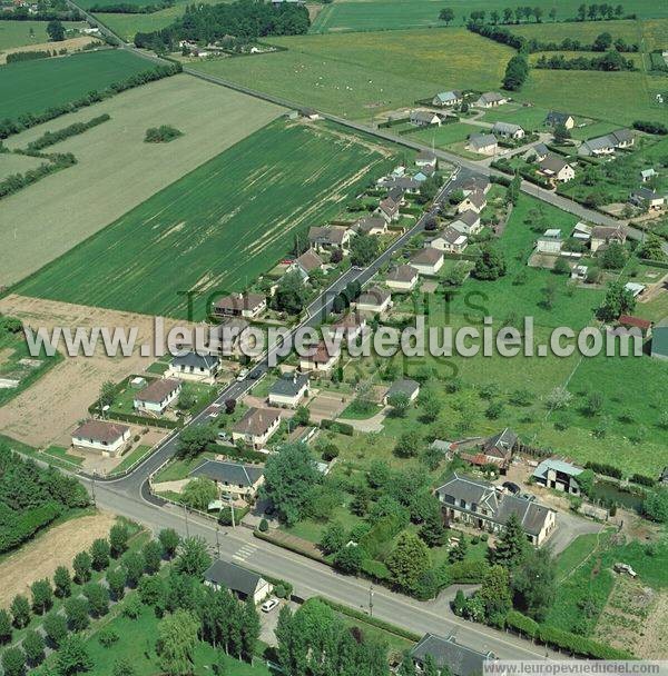 Photo aérienne de La Barre-en-Ouche