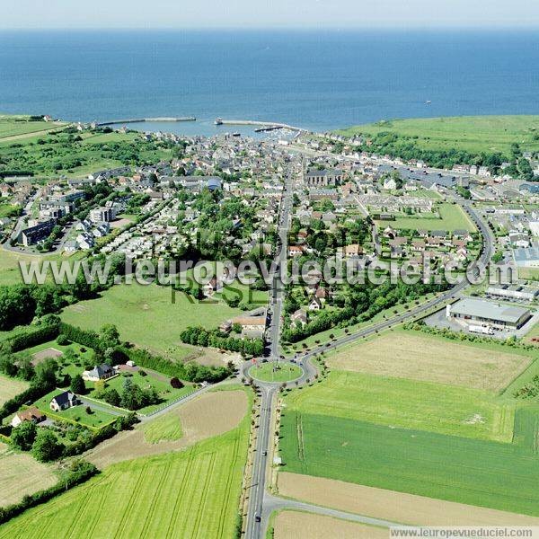 Photo aérienne de Port-en-Bessin-Huppain