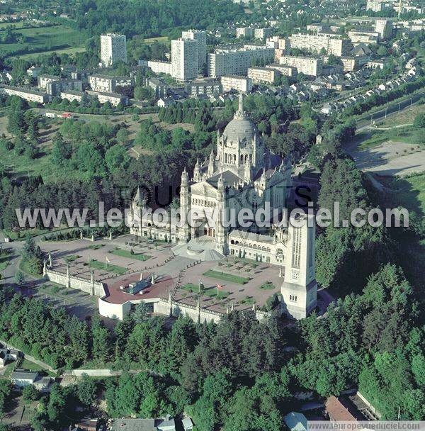 Photo aérienne de Lisieux