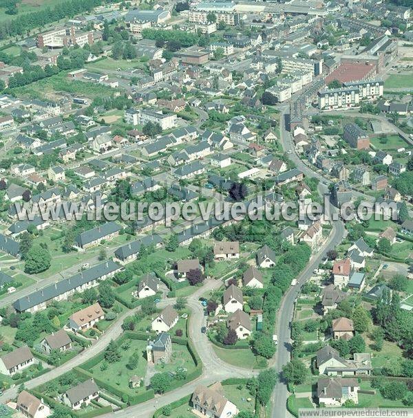 Photo aérienne de Lisieux