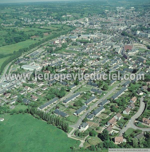 Photo aérienne de Lisieux