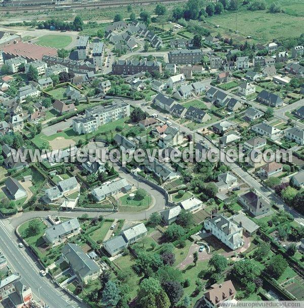 Photo aérienne de Lisieux