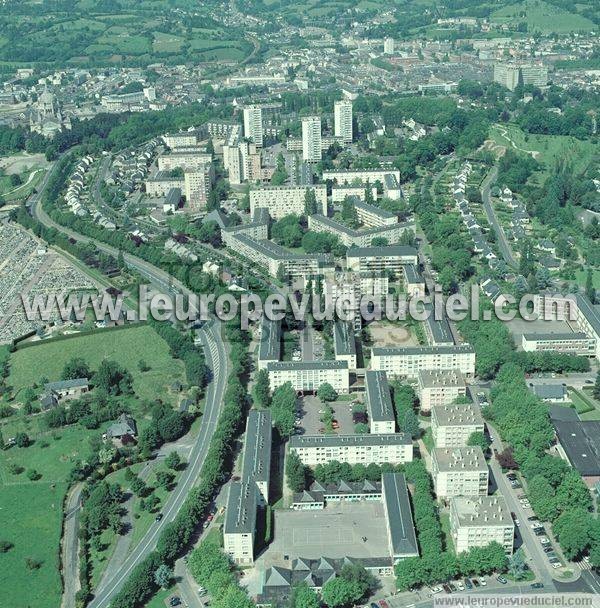 Photo aérienne de Lisieux