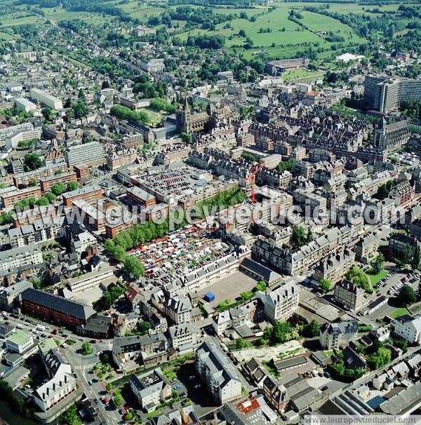 Photo aérienne de Lisieux