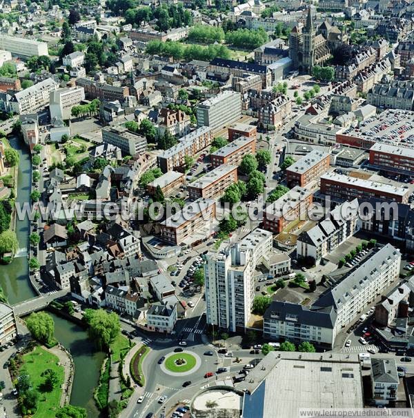 Photo aérienne de Lisieux