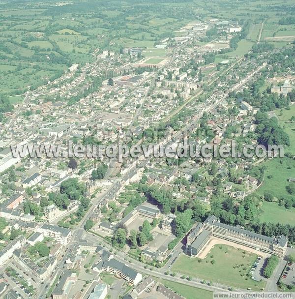 Photo aérienne de Lisieux