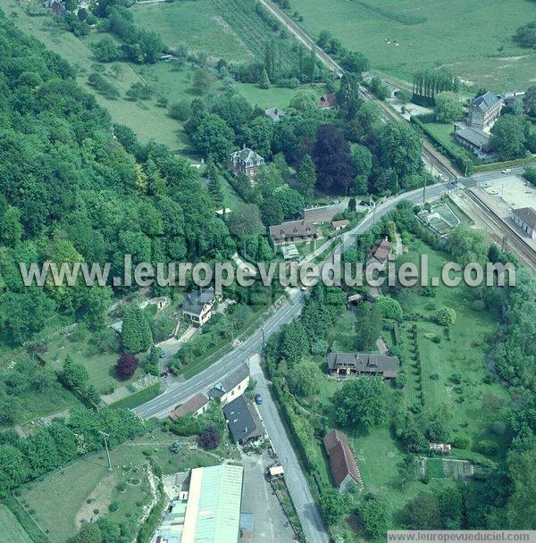 Photo aérienne de Saint-Aubin-sur-Scie