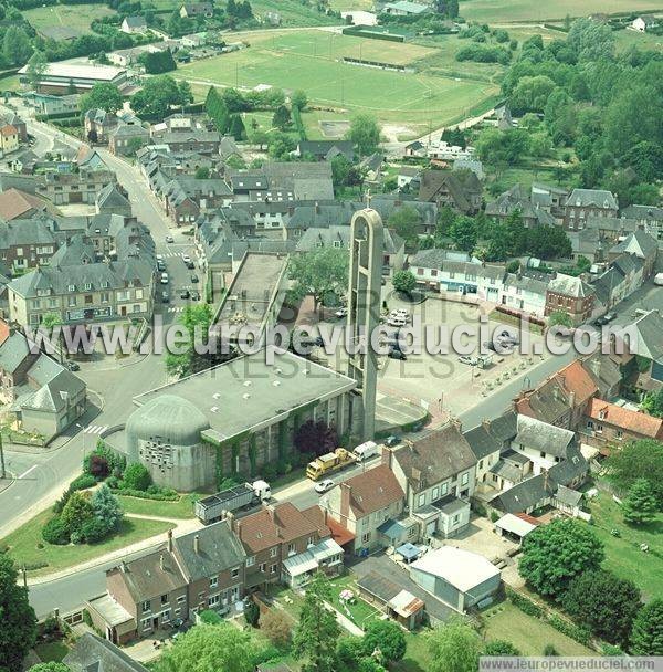 Photo aérienne de Foucarmont