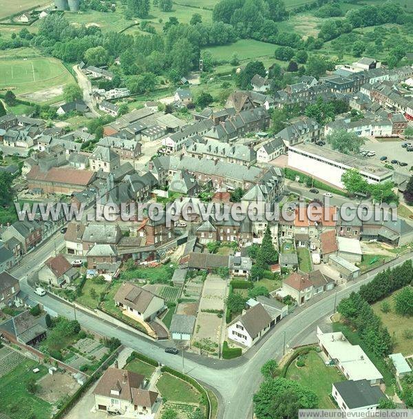 Photo aérienne de Foucarmont