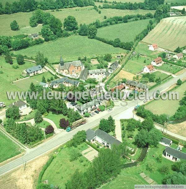 Photo aérienne de Haudricourt