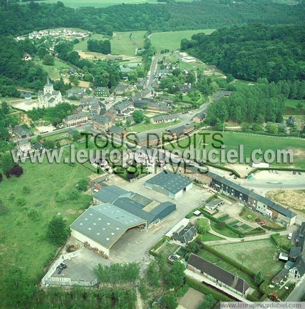 Photo aérienne de Hricourt-en-Caux