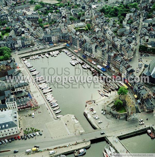 Photo aérienne de Honfleur