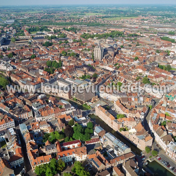 Photo aérienne de Douai